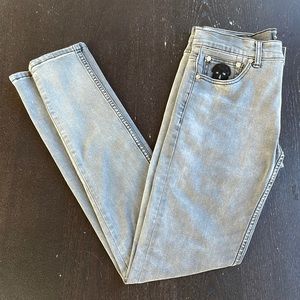 Alexander McQueen Grey Light Wash Men’s Jeans, Size US 30, EU 48